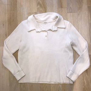 NWOT: Thermal Henley Top